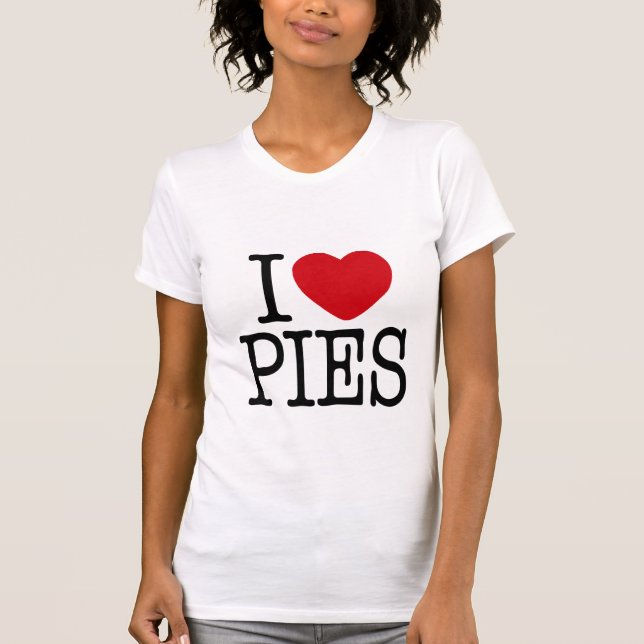 I Heart Pies T-Shirt (Front)