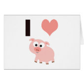 I heart pigs (Front Horizontal)