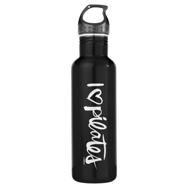 i heart Pilates Water Bottle (Front)
