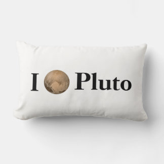 I Heart Pluto Lumbar Pillow