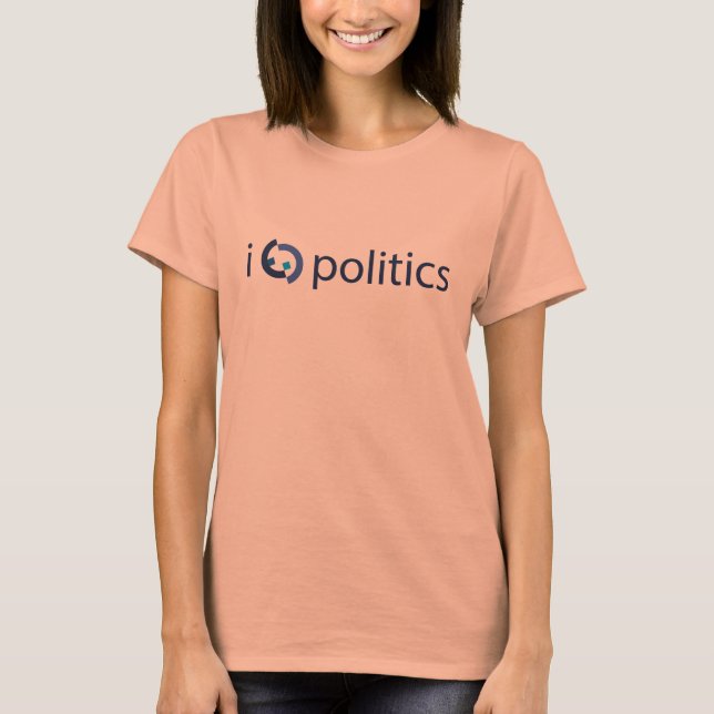 I Heart Politics (maybe too much) T-Shirt (Front)