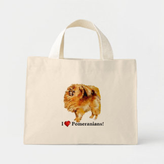I Heart Pomeranians Bag