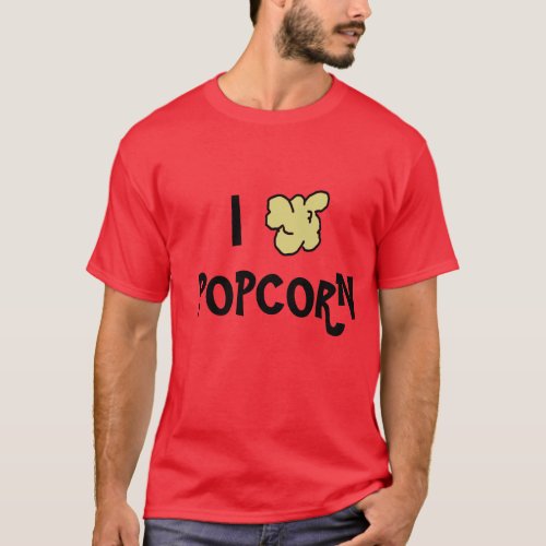 I Heart Popcorn Shirt