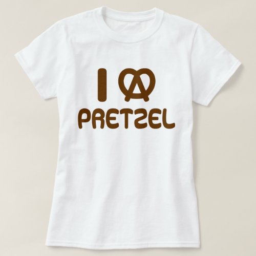 I Heart Pretzel T_Shirt