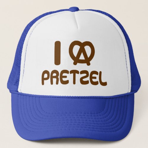I Heart Pretzel Trucker Hat