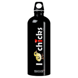 I Heart Real Chicks SIGG Traveller Water Bottle (0.6L)