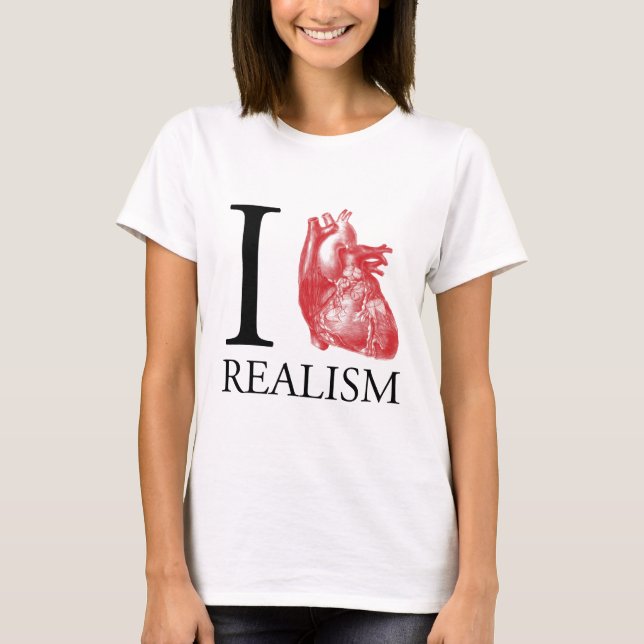 I Heart Realism T-Shirt (Front)