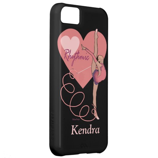 I Heart Rhythmic Gymnastics iPhone 5C Case (Back/Right)