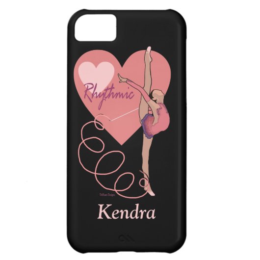 I Heart Rhythmic Gymnastics iPhone 5C Case (Back)