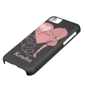 I Heart Rhythmic Gymnastics iPhone 5C Case (Bottom)