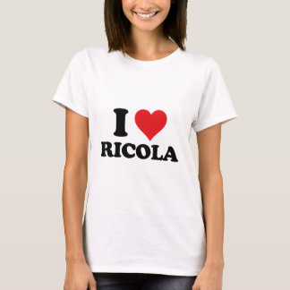 I Heart Ricola First Name I Love Personalized Stuf T-Shirt