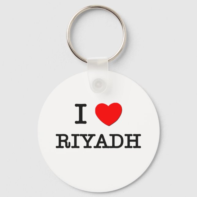 I Heart RIYADH Keychain (Front)