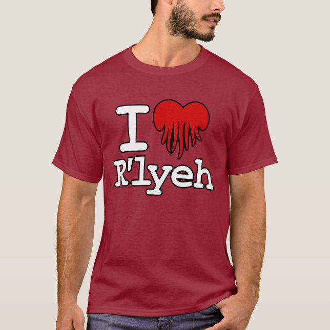 I Heart R'lyeh T-Shirt (Front)