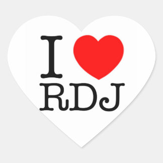 I Heart Robert Downey Jr. sticker