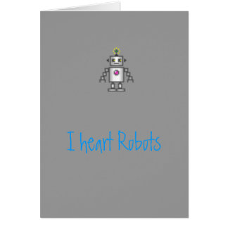 I heart Robots Cards