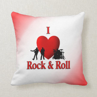 I Heart Rock and Roll Mojo Pillow