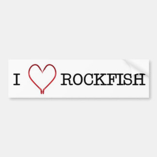 I [Heart] Rockfish Bumper Sticker