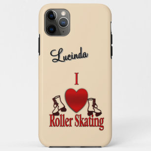 I Heart Roller Skating Personal iPhone 11 Pro Max Case