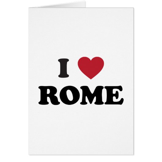 I Heart Rome Italy (Front)