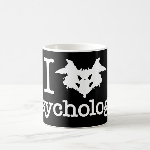 I Heart Rorschach Inkblot Psychology Coffee Mug