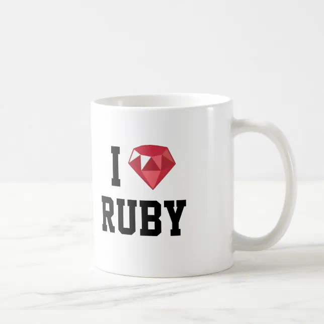 Ruby Logo Mug (white)