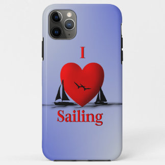 I Heart Sailing iPhone 11 Pro Max Case
