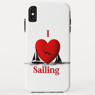 I Heart Sailing iPhone XS Max Case