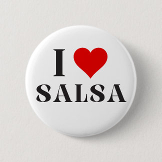 I heart salsa button