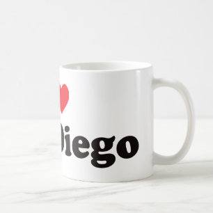 I Heart San Diego Coffee Mug