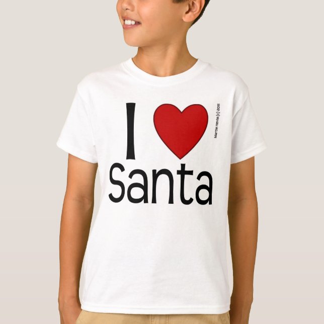 I Heart Santa Shirt (Front)