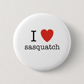 I Heart Sasquatch Pinback Button