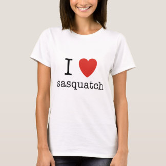 I Heart Sasquatch T-Shirt