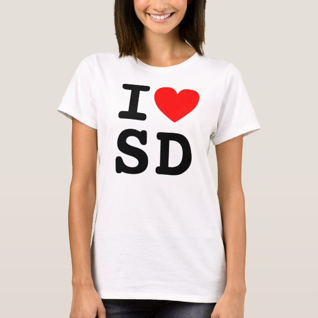 I Heart SD Shirt (Front)