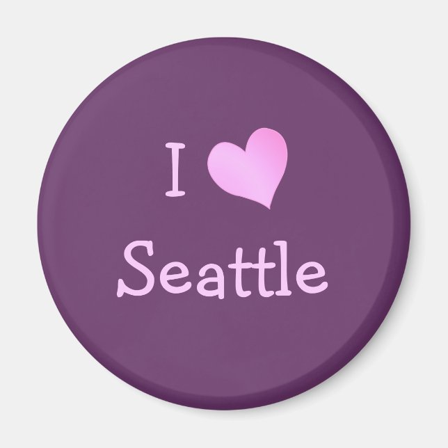 I Heart Seattle Magnet (Front)