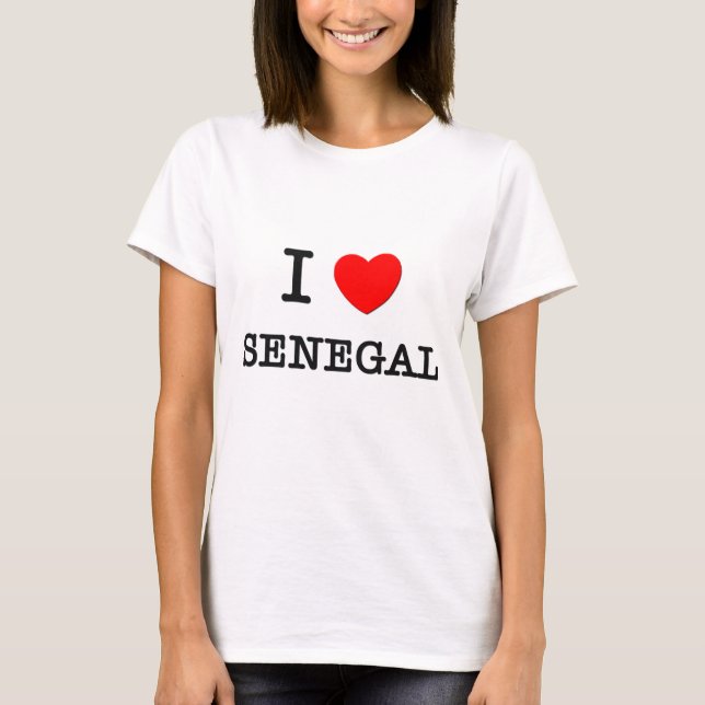 I HEART SENEGAL T-Shirt (Front)