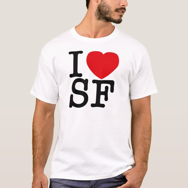 I 'heart' SF T-Shirt (Front)