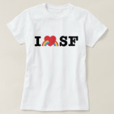 I Love San Francisco Souvenirs, Unique 49ers Gifts T-Shirt, Zazzle in 2023