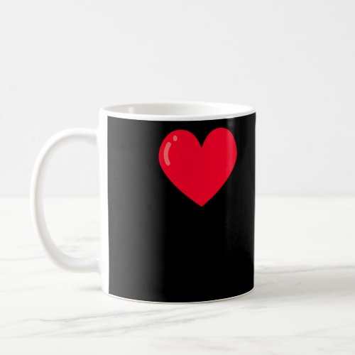 I Heart Sf Typewriter Font Coffee Mug