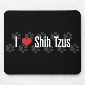 I (heart) Shih Tzus Mouse Pad