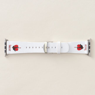 I Heart Soccer Apple Watch Band