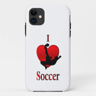 I Heart Soccer iPhone 11 Case