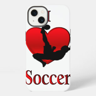 I Heart Soccer iPhone 13 Case