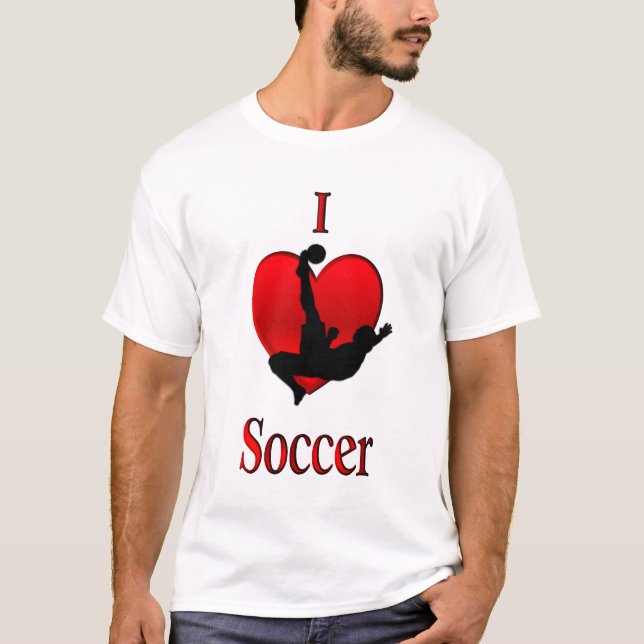 I Heart Soccer T-Shirt (Front)