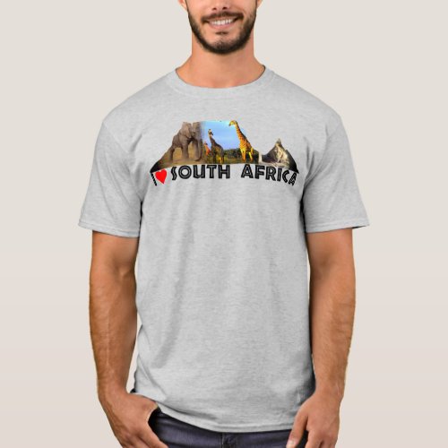 I Heart South Africa Table Mountain T_Shirt