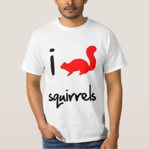 I Heart Squirrel T-Shirt