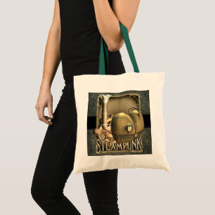 I Heart Steampunk Tote Bags