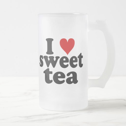 I Heart Sweet Tea Mug | Zazzle