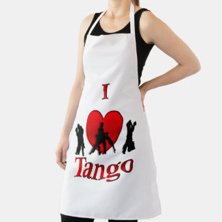 I Heart Tango Apron