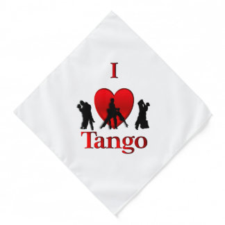 I Heart Tango Bandana