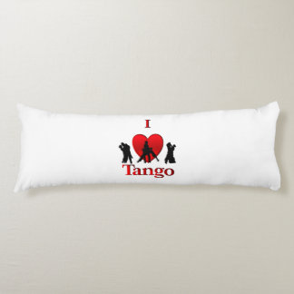 I Heart Tango Body Pillow
